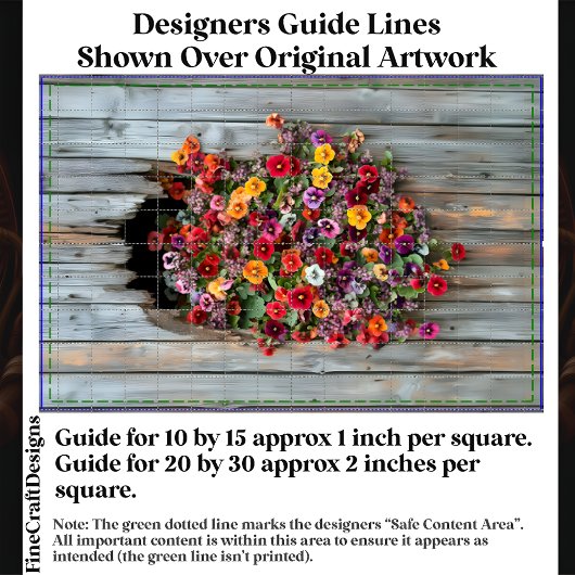 明るいはっきりしたパンジー&ワイルドフラワーCL6デコページ 薄葉紙