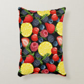 明るいはっきりしたフルーツ枕 アクセントクッション (正面(垂直))