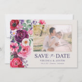 明るいはっきりしたフローラ写真 セーブザデート (正面)