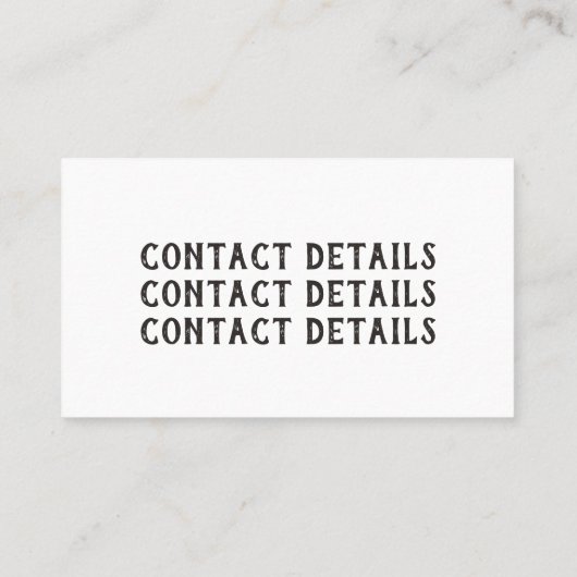 明るいはっきりした水色カメラの名刺 名刺 (裏面)