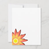 明るいひまわりアドレスの変更のお知らせ 案内状 (裏面)