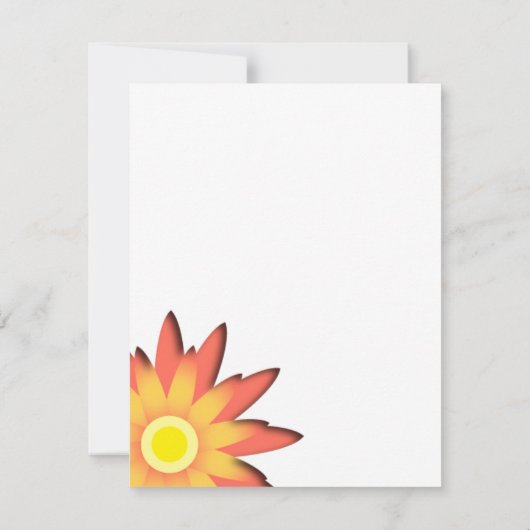 明るいひまわりアドレスの変更のお知らせ 案内状 (裏面)