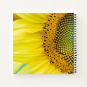 明るいひまわり ノートブック (裏面)