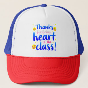 明るいやる気を起こさせる教室のメッセージ – Hat キャップ