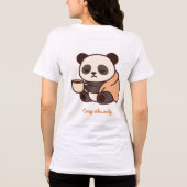 明るいやる気を起こさせる教室メッセージ トライブレンドTシャツ (裏面)