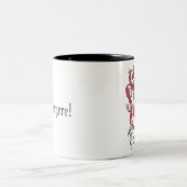 明るいよマグCroslandの紋章付き外衣 ツートーンマグカップ (中央)