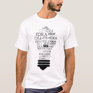 明るいアイデア グラフィックTシャツ Tシャツ
