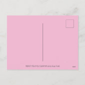 明るいアイディアの女の子ロボットカラフル、機械ハート シーズンポストカード (裏面)