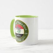 明るいアイディアの妖精/バグダッドのシガークラブコーヒー・マグ マグカップ (正面左)