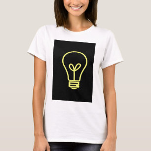明るいアイディア Tシャツ