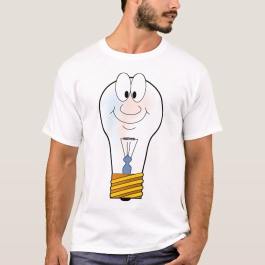 明るいアイディア Tシャツ (正面)