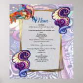 明るいアーティストブルーパーティードードル創造 ポスター (正面)