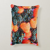 「明るいイチゴ」かわいい写真。買今 アクセントクッション (裏面(縦))