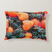 「明るいイチゴ」かわいい写真。買今 アクセントクッション (裏面)