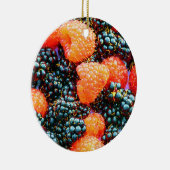 「明るいイチゴ」かわいい写真。買今 セラミックオーナメント (右)