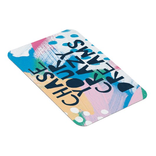 明るいインスピレーションI |夢を追熱狂するう マグネット (右側)