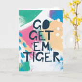 明るいインスピレーションII |は得ますそれらにトラを行きます カード (黄色い花)