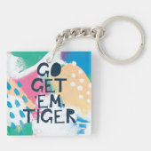 明るいインスピレーションII |は得ますそれらにトラを行きます キーホルダー (裏面)