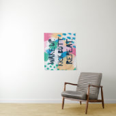 明るいインスピレーションIV |は蹴りのお尻の繰り返しを目覚めます タペストリー (インサイチュ)