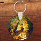 明るいインテリアのカールスバッドカーヴァンス国立公園 キーホルダー (正面)