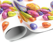 明るいイースターエッグ ラッピングペーパー (ロールコーナー)