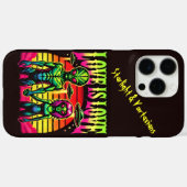 明るいエイリアンインラブアンダースカイ Case-Mate iPhoneケース (裏面 (横))