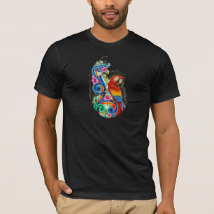 明るいオウム Tシャツ