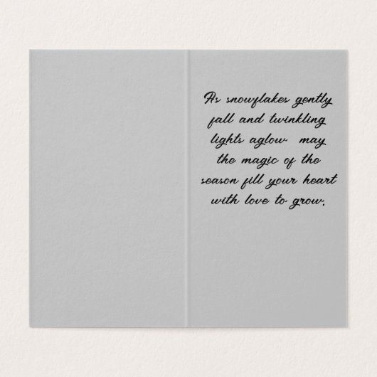 明るいオレンジと白い2匹の猫のChestmasカード (内部フラット)