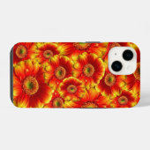 明るいオレンジの花 iPhoneケース (裏面横)