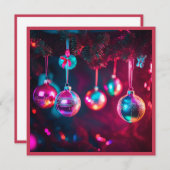 明るいオーナメント シーズンカード (正面/裏面)