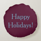 明るいオーナメント ラウンドクッション (裏面)