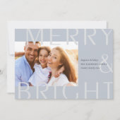 明るいオーバーレイ |ホリモダンデーフォトカード シーズンカード (正面)