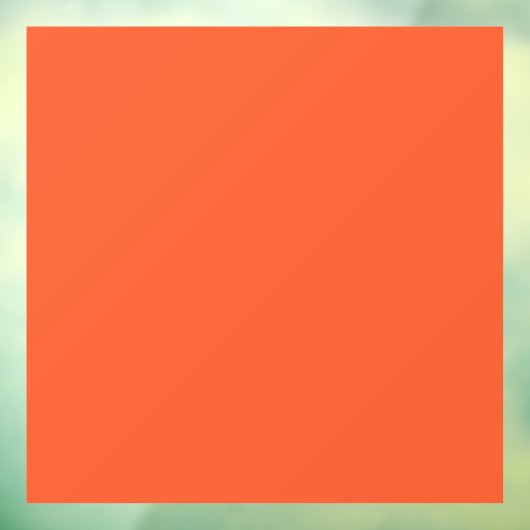 明るいオ無地のレンジ背景 ウィンドウサイン (シート3)