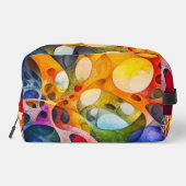 明るいカオス – フラクタルの必需品トイレタリー ドップキット (裏面)