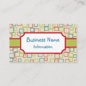 明るいカスタマイズ名刺 名刺 (正面)