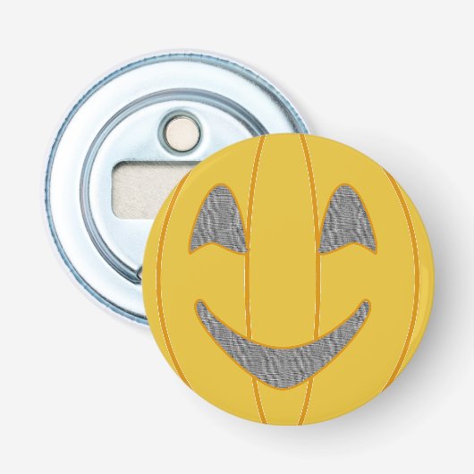 明るいカボチャのオレンジ 栓抜き (正面)