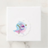 明るいカラフルの水の色カメレオンとビー。 フェイバータグ (インサイチュ)