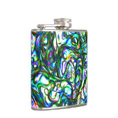 明るいカラフルカッコいいファンキー フラスク (右)