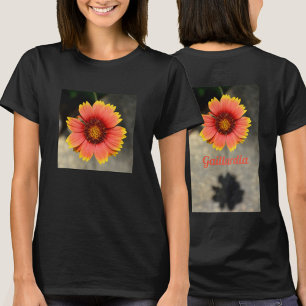 明るいカラフルガイラディアの花 Tシャツ