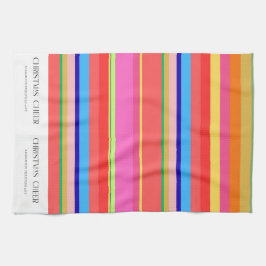 明るいカラフルクモダンリスマスキッチンタオル キッチンタオル