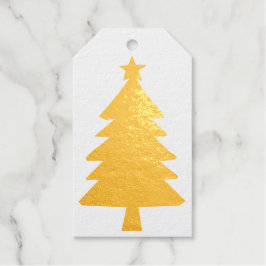 明るいカラフルクリモダンスマス ギフトタグ