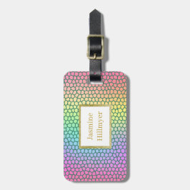 明るいカラフルグリッターカスタムラゲッジタグ ラゲッジタグ