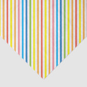 明るいカラフルストライプの 薄葉紙 (詳細)