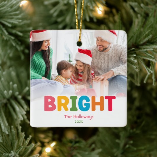 明るいカラフルセラミックオーナメント セラミックオーナメント (ツリー)