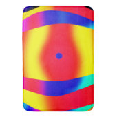 明るいカラフルデザイン バスマット (正面縦)