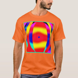 明るいカラフルデザイン Tシャツ