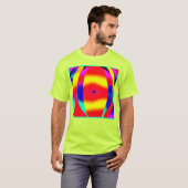 明るいカラフルデザイン Tシャツ (正面フル)