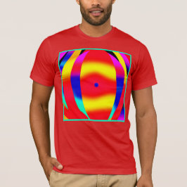 明るいカラフルデザイン Tシャツ