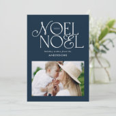 明るいカラフルノールクリスマスの幾何学的な写真 シーズンカード (スタンド正面)