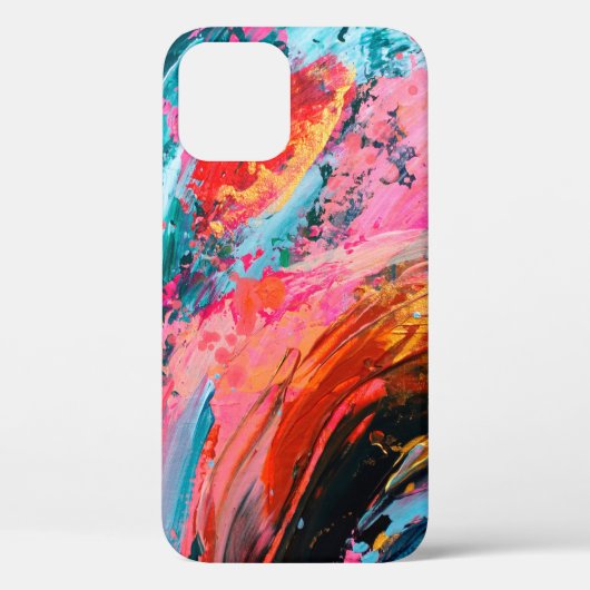 明るいカラフルハン絵を描ド抽象芸術背景 Case-Mate iPhoneケース (裏面)